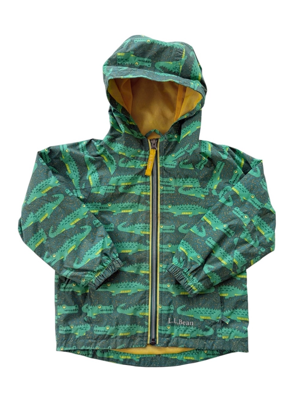 L.L. Bean Alligator Raincoat 4T